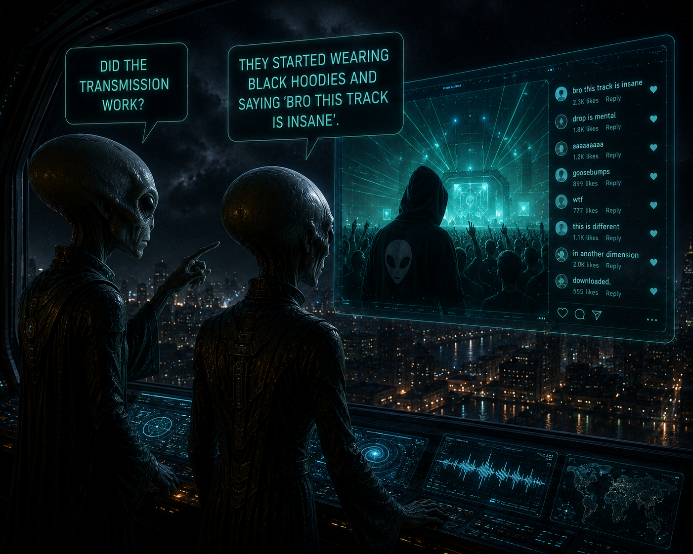 Alien joke artwork 9